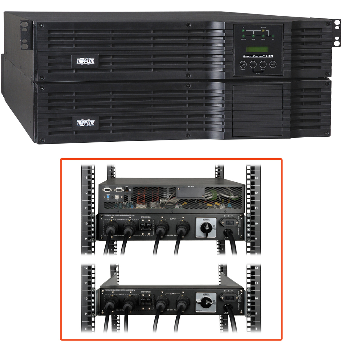 SmartOnline SU8000RT4U 8000VA Tower/Rack Mountable UPS