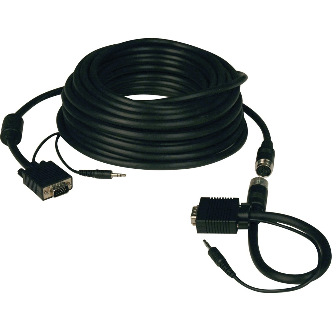 Easy Pull All-in-One SVGA/VGA Monitor Cable with Connectors