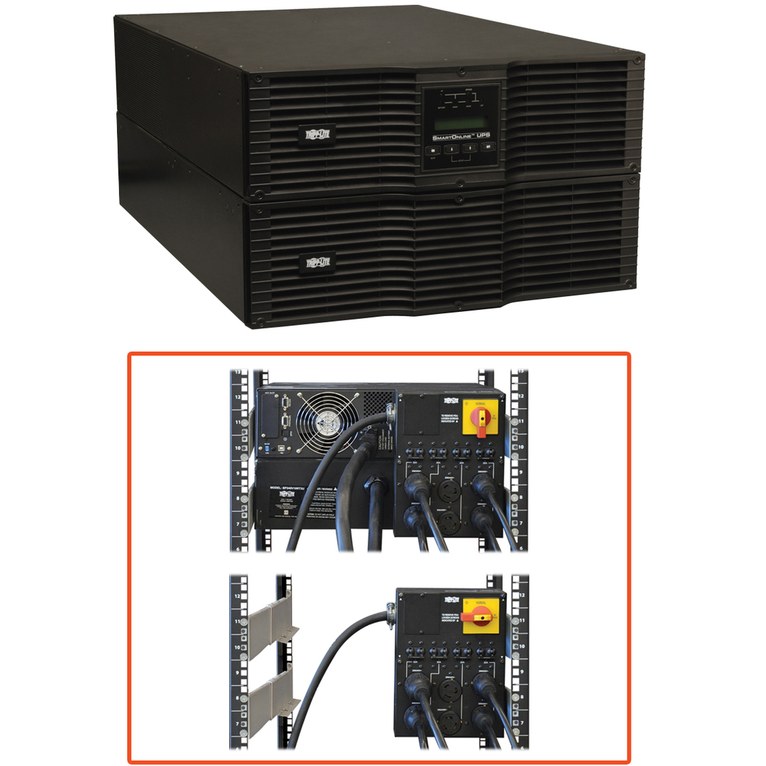SmartOnline SU8000RT3UN50 8kVA Tower/Rack-mountable UPS