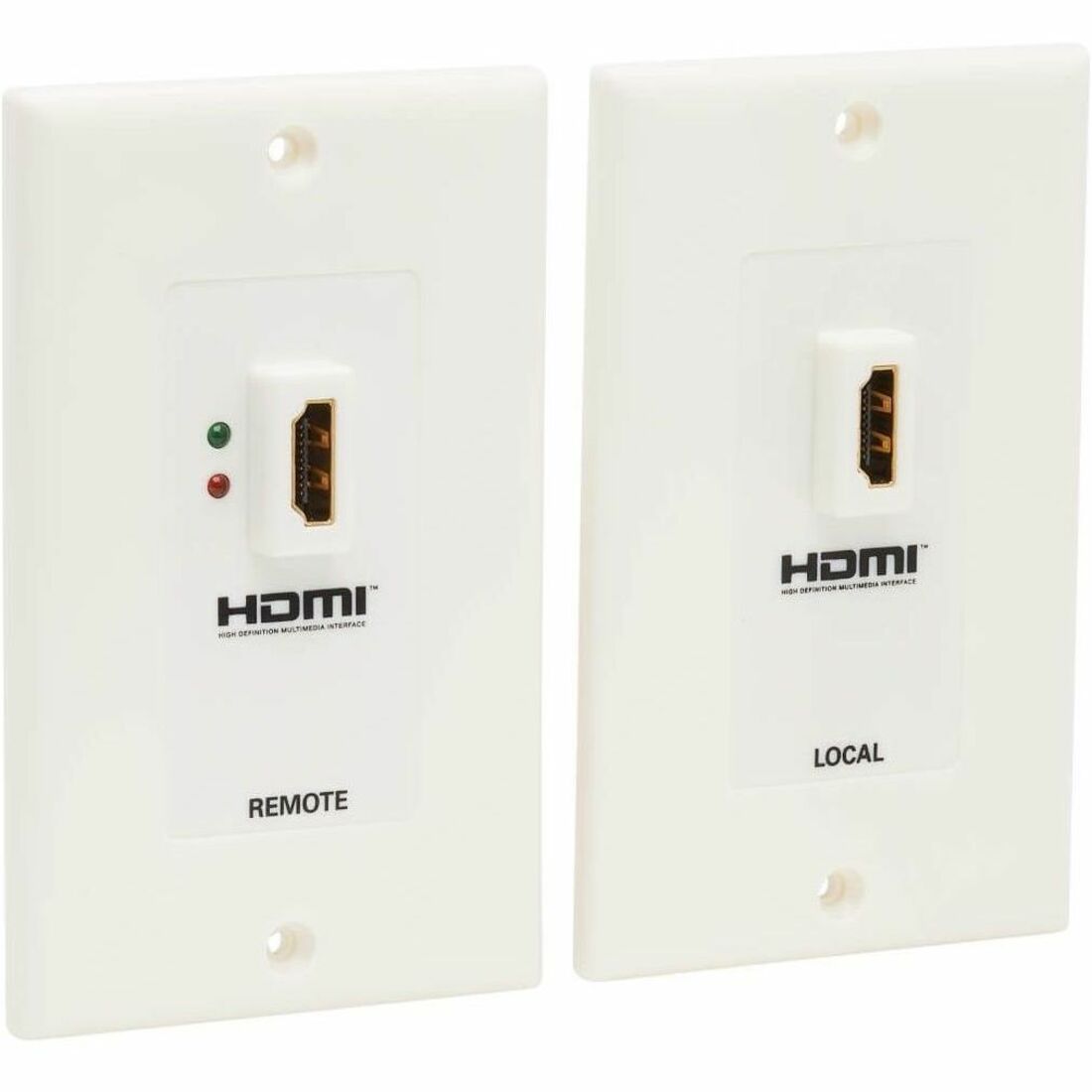 Cat5 Digital Audio/Video Faceplate