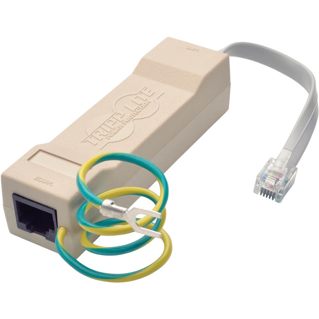 2-Line RJ11/RJ45 Network Surge Suppressor for Network/Phone Lines