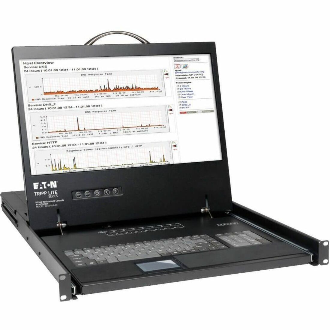 NetController 19" 8-Port VGA Console KVM Switch