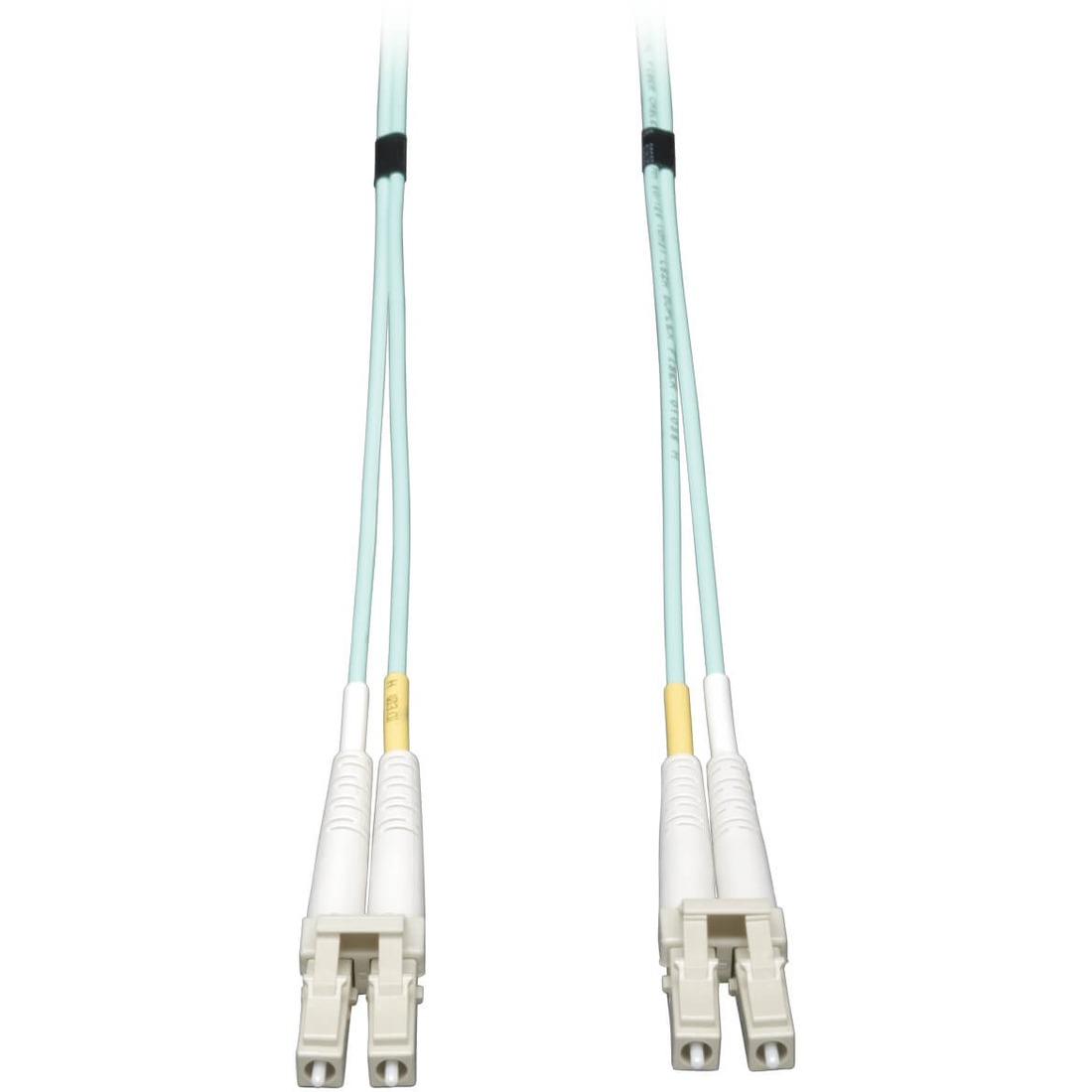 Aqua Duplex Fiber Patch Cable