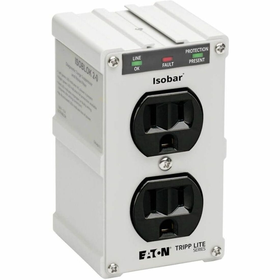 Isobar ISOBLOK2-0 2-Outlets Surge Suppressor/Protector