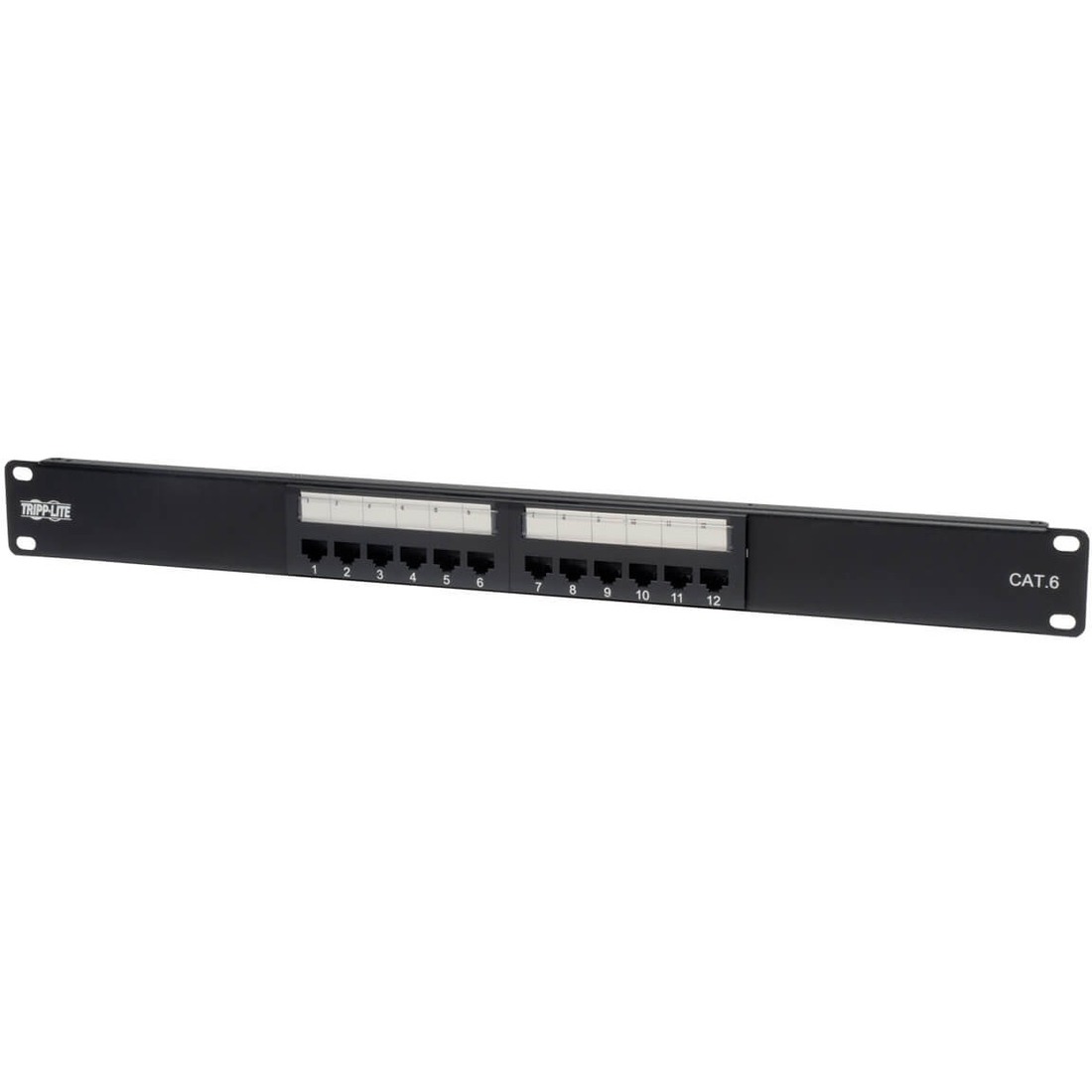 12-Port Cat6 Patch Panel
