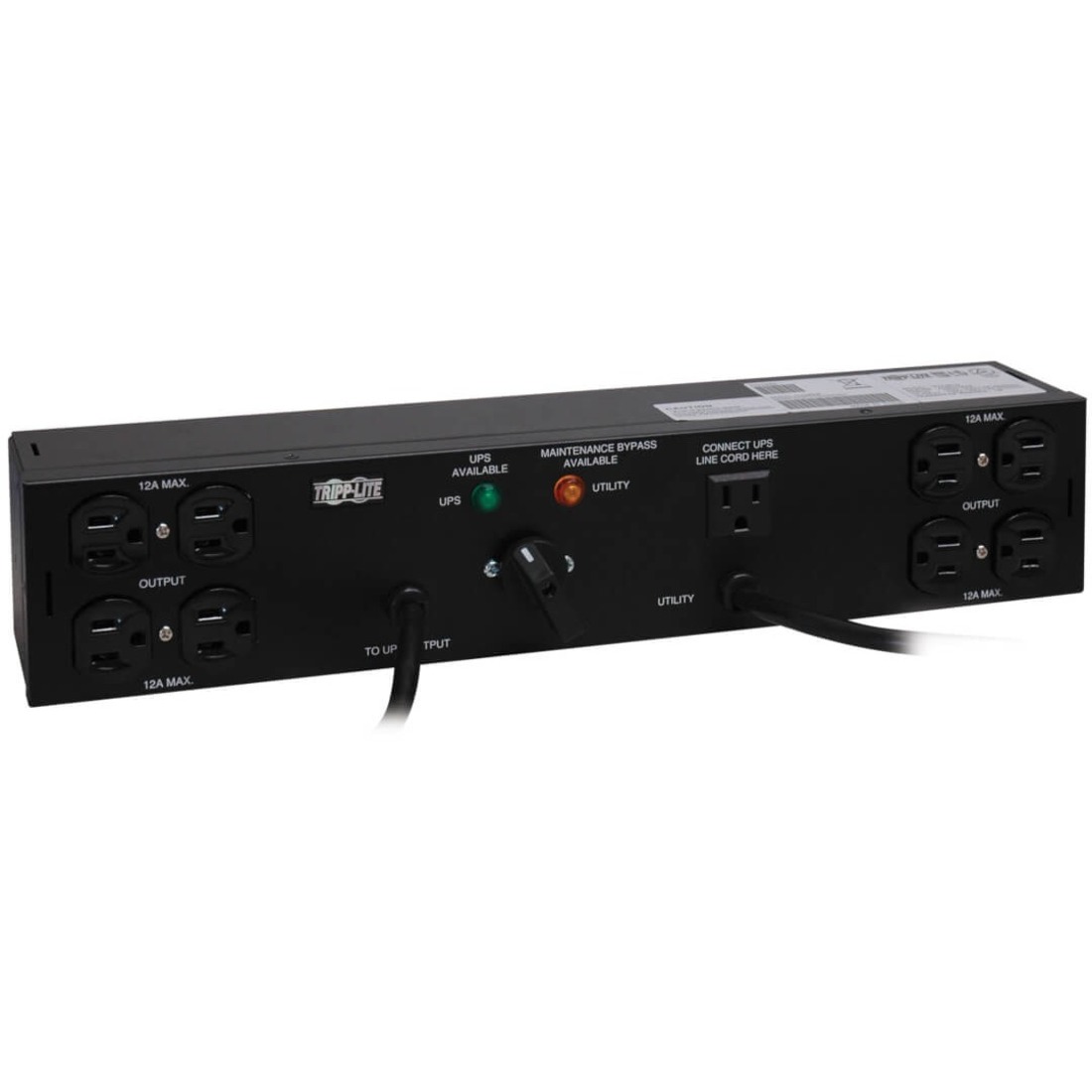PDUB15 PDU Dual Source Hot Swap 12A 8 Outlet