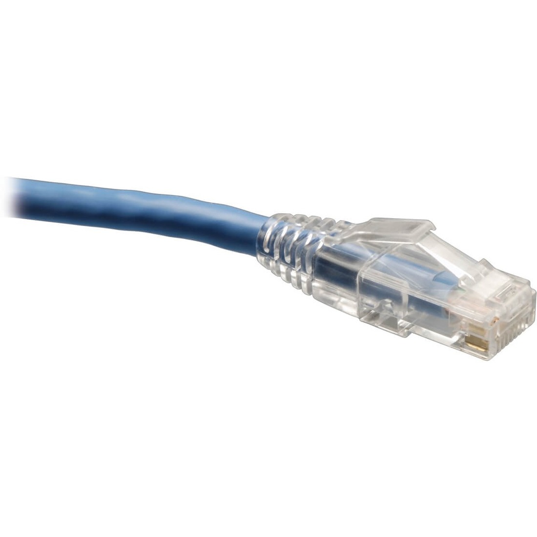 Cat6 Gigabit Solid Conductor Snagless Patch Cable (RJ45 M/M) - Blue, 125-ft.