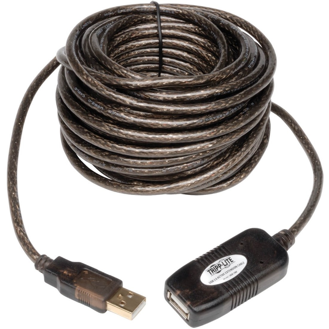 10-meter ( 3.28 ft. ) USB2.0 A/A Hi-Speed Active Extension / Repeater Cable