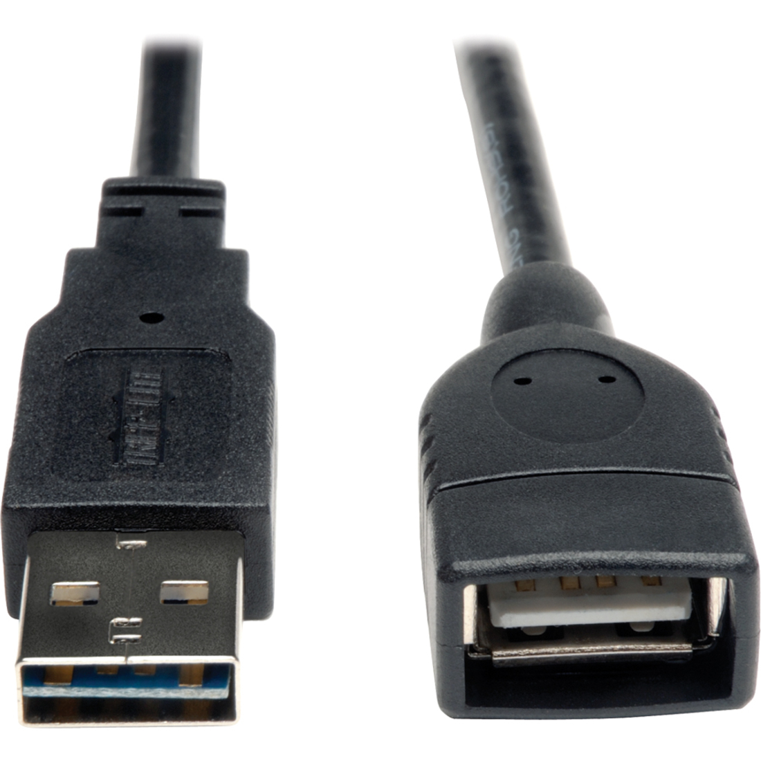 Universal Reversible USB 2.0 A-Male to A-Female Extension Cable - 1ft