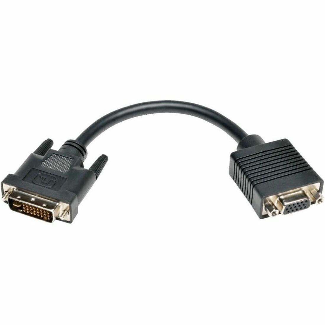8-in. DVI to VGA Adapter Cable (DVI-I Dual Link M to HD15 F)