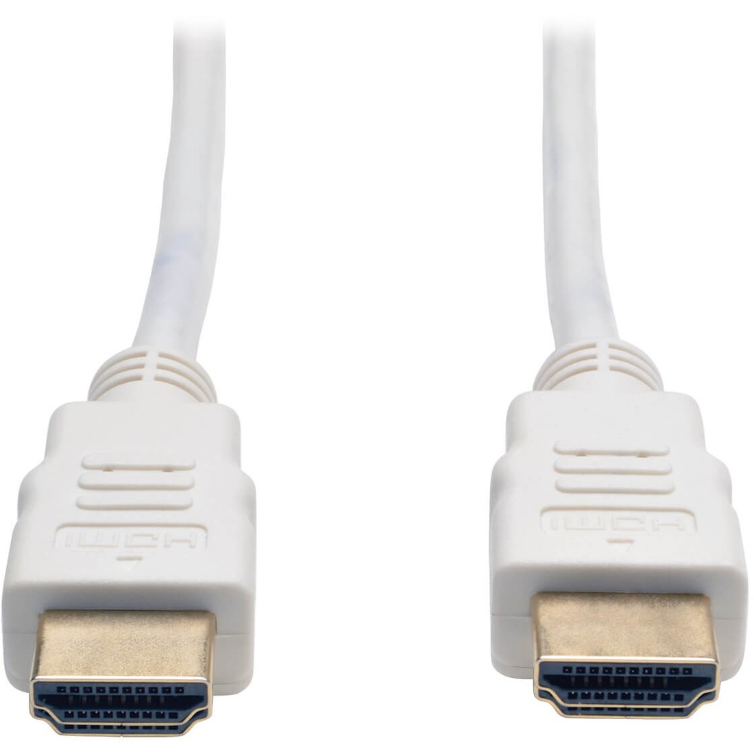 High Speed HDMI Cable, Digital Video with Audio (M/M), White, 3-ft