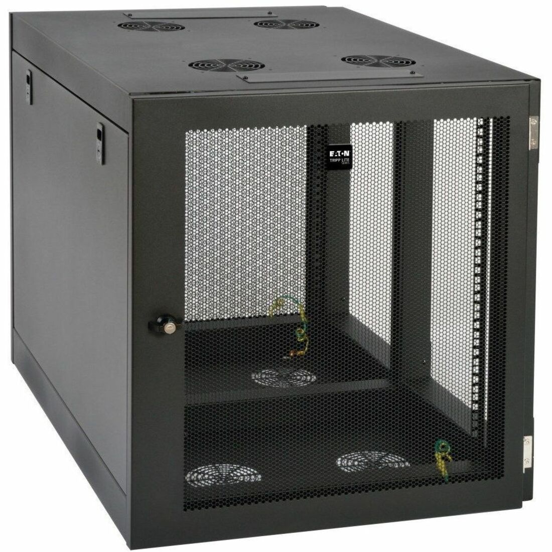 SmartRack Heavy-Duty Side-Mount Wall-Mount Rack Enclosure Cabinet