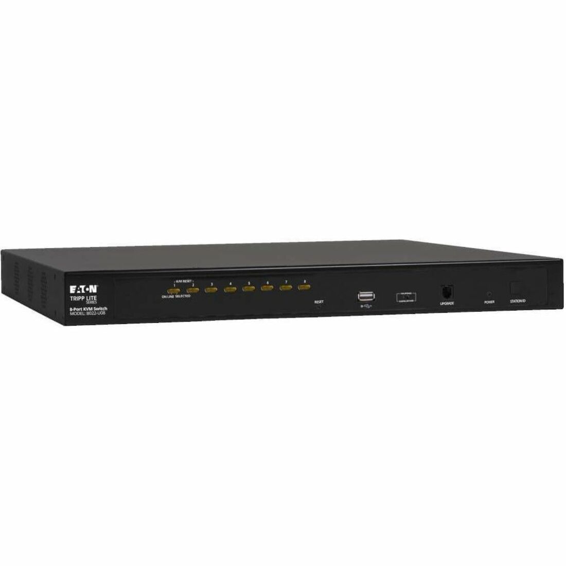 NetDirector 8-Port 1U Rack-Mount KVM Switch