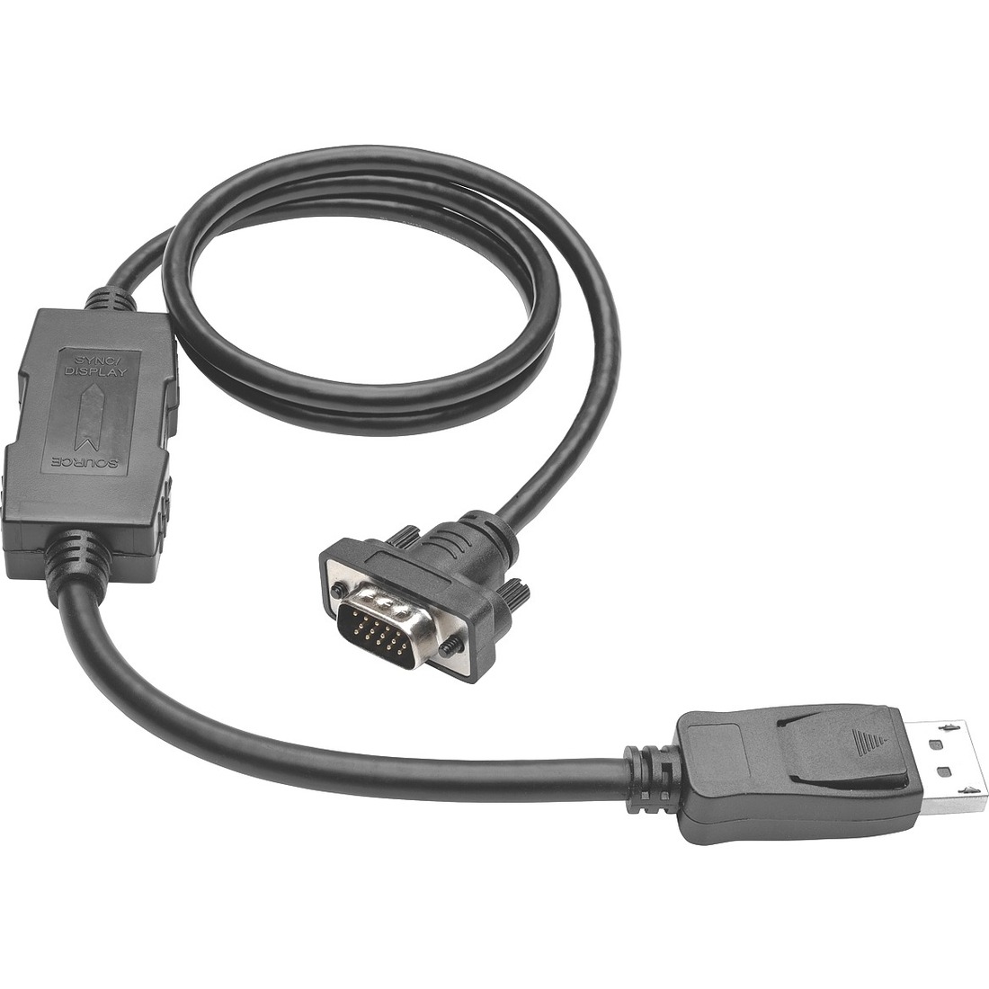 P581-010-VGA-V2 DisplayPort 1.2 to VGA Active Adapter Cable, 10 ft.