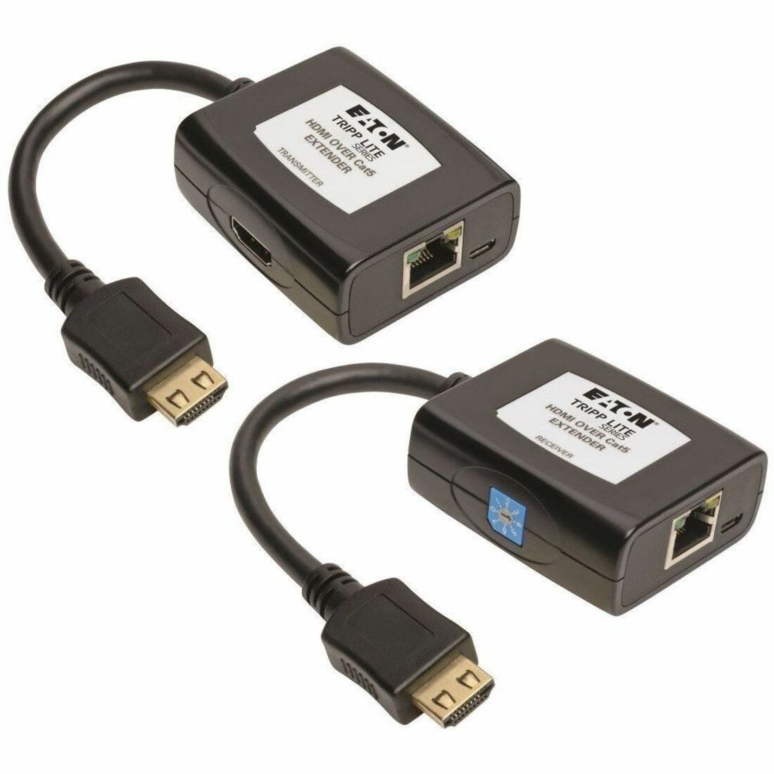 HDMI over Cat5/Cat6 Active Extender Kit, 1080p @ 60 Hz, USB Powered