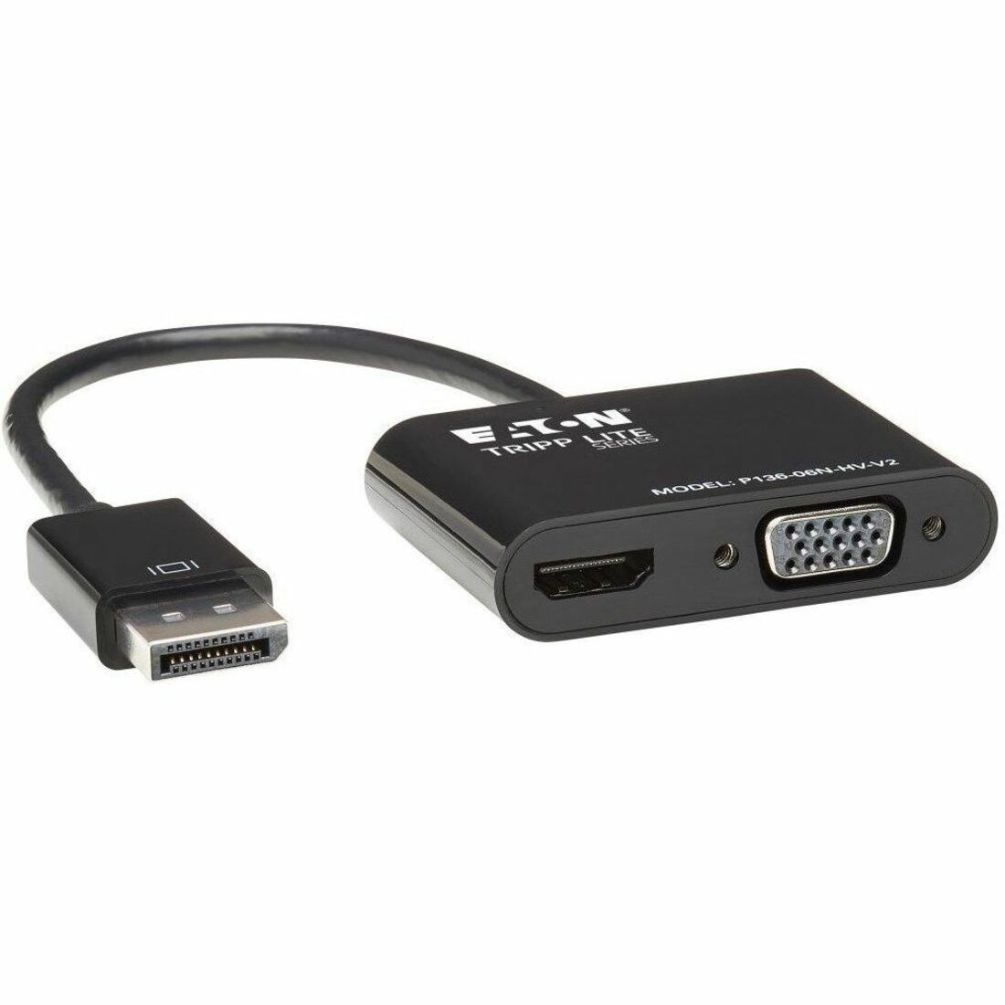 DisplayPort 1.2 to VGA/HDMI All-in-One Converter Adapter, 4K x 2K HDMI