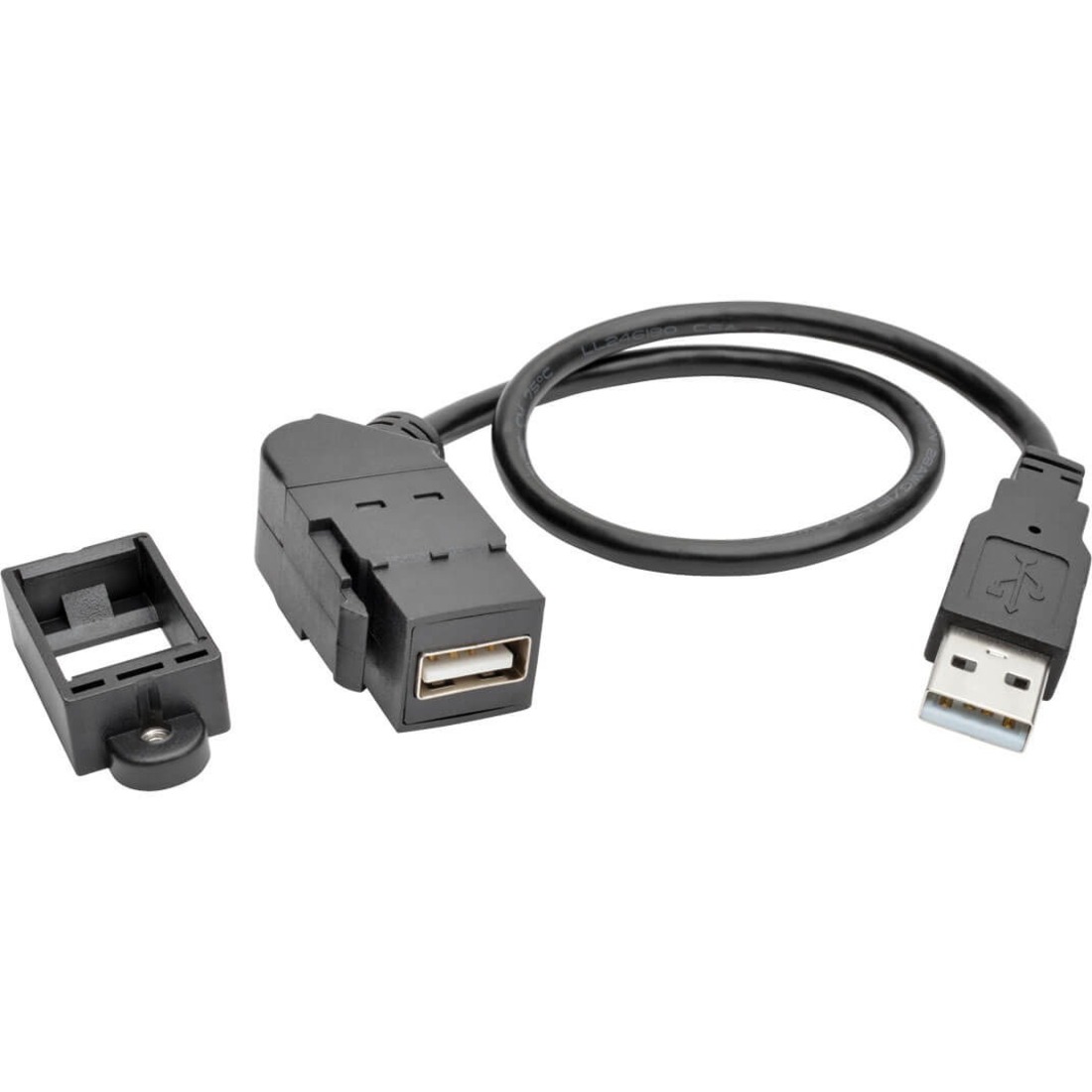 U024-001-KPA-BK USB Extension Data Transfer Cable