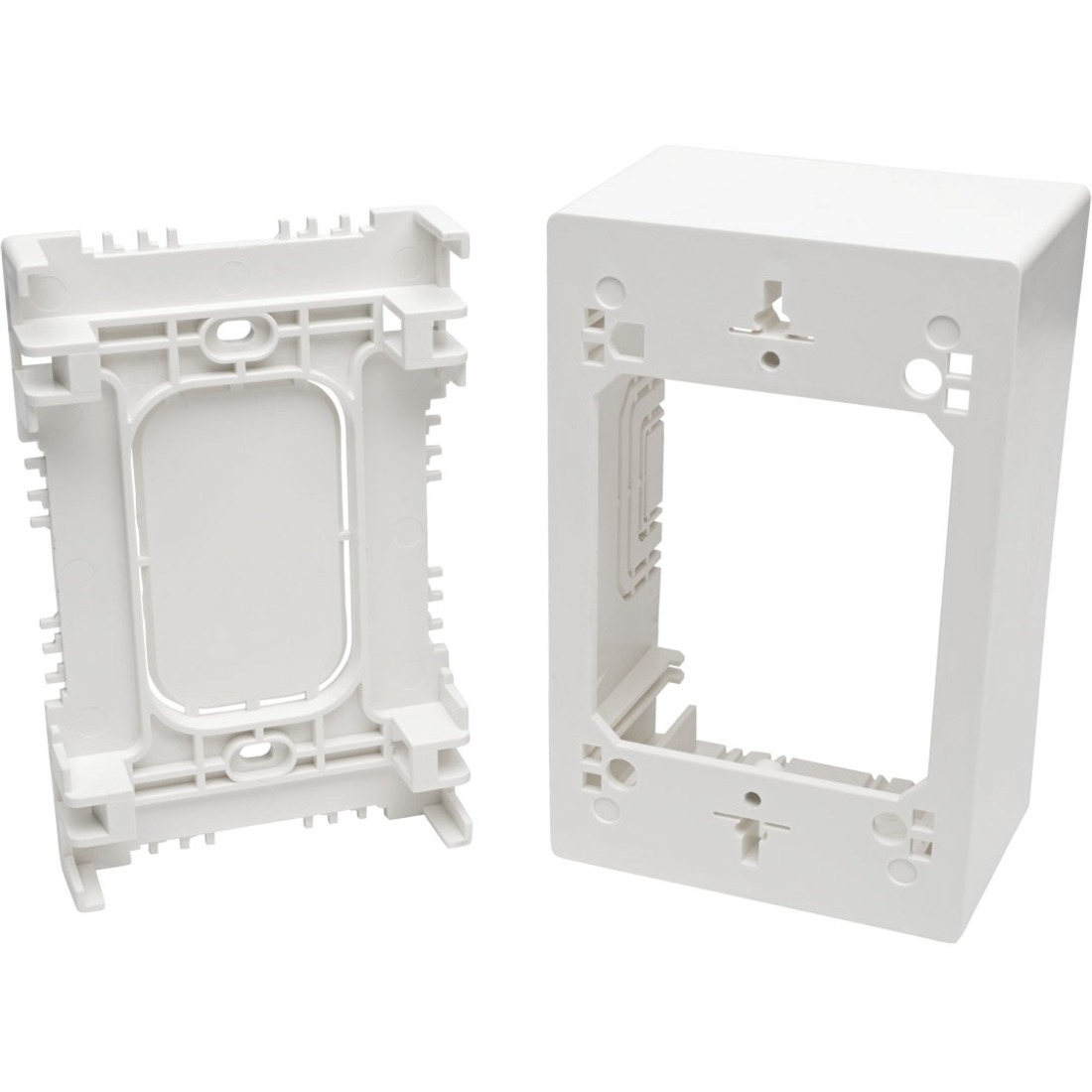 Single-Gang Surface-Mount Junction Box, White