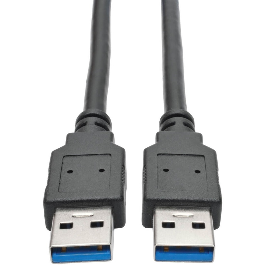 USB 3.0 SuperSpeed A/A Cable (M/M), Black, 6 ft