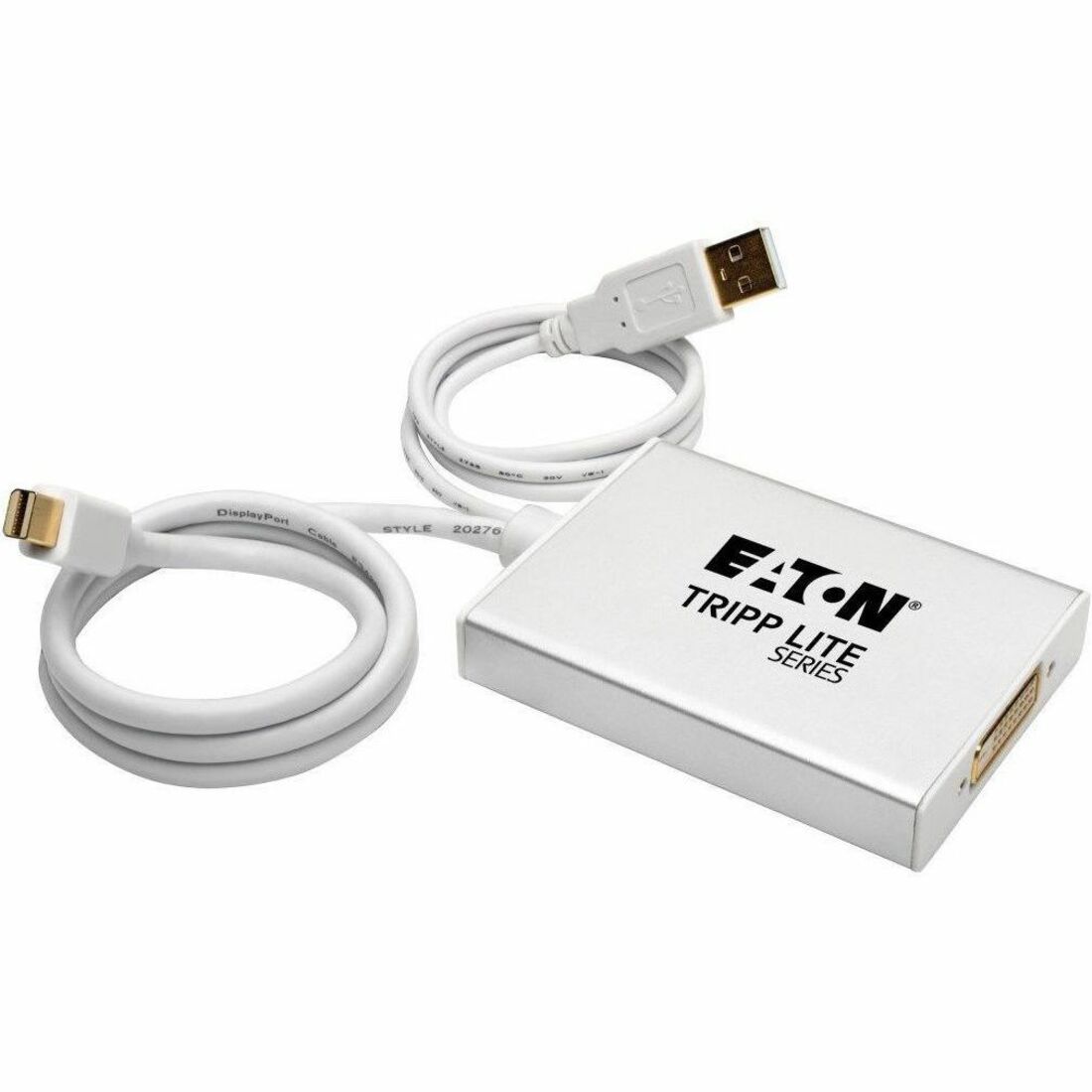 P137-06N-DVI-DL Mini DisplayPort to DVI Dual-Link Active Converter (M/F), 6 in