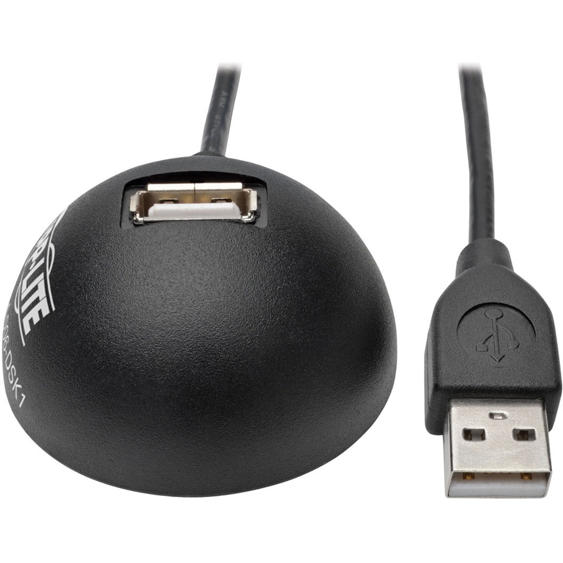1-Port USB 2.0 Hi-Speed Desktop Extension Cable (M/F), 5 ft