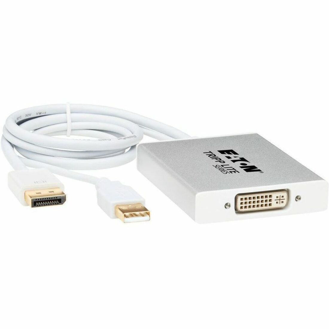 P134-06N-DVI-DL DisplayPort to DVI Dual-Link Active Converter (M/F), 6 in