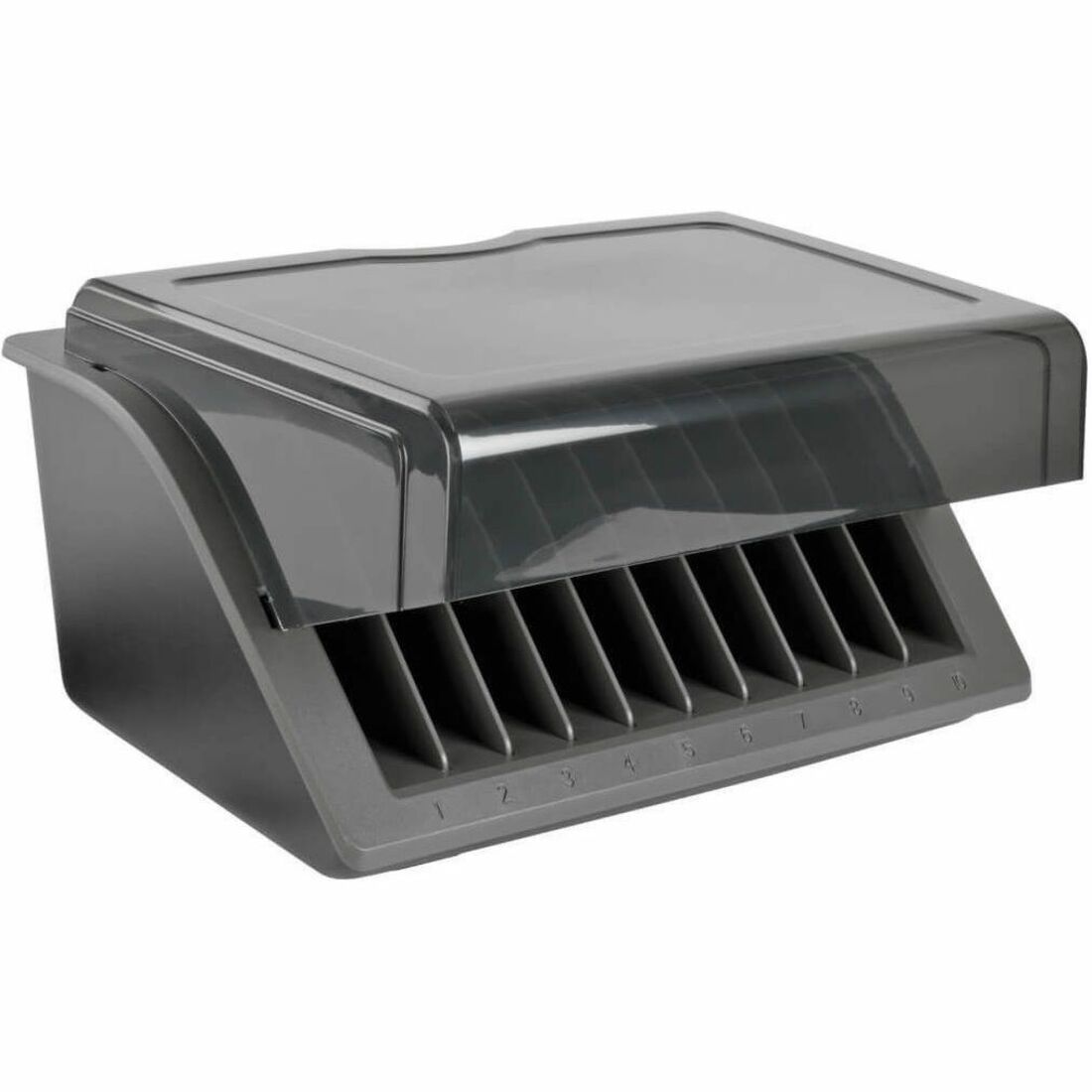 10-Device Desktop USB Charging Station for Tablets, Laptops and E-Readers