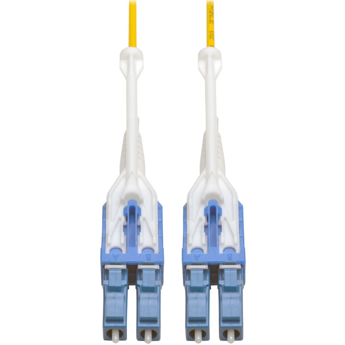 N370-03M-T Duplex Singlemode 9/125 Fiber Patch Cable, Push/Pull Tabs, 3 m