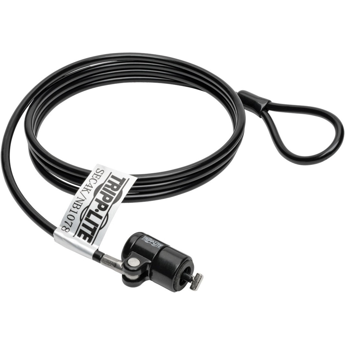 Keyed Laptop Security Lock, 4 ft. Cable