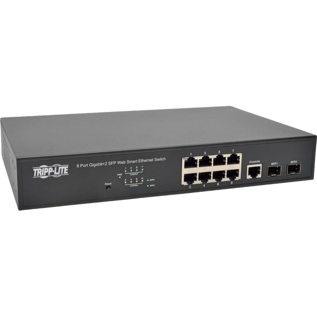 NGS8C2 8-Port Gigabit L2 Web-Smart Managed Network Switch