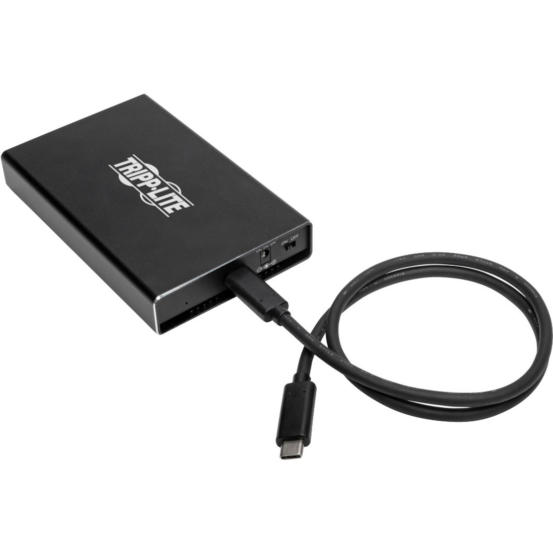 U457-025-SATAG2 USB 3.1 Gen 2 SATA SSD/HDD to USB-C Enclosure Adapter
