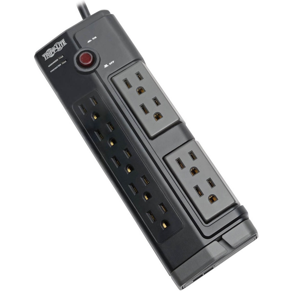 TLP906RTEL Protect It! 9-Outlet Rotating-Outlet Surge Protector