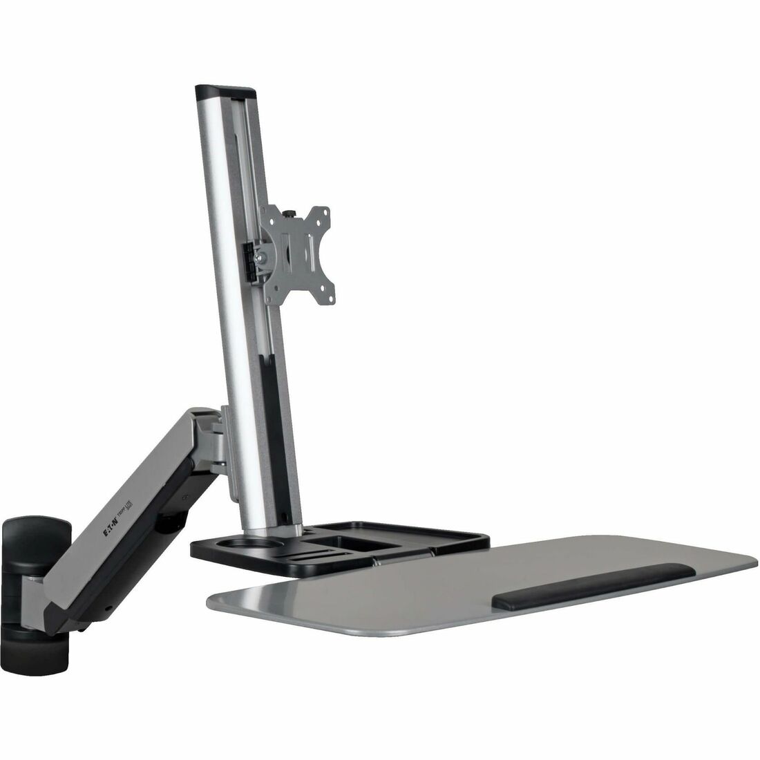 WorkWise Wall-Mounted Workstation, Single Display