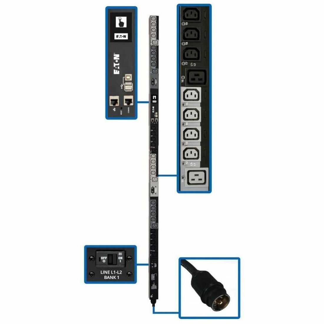 PDU3EVS6L2130 30-Outlet PDU