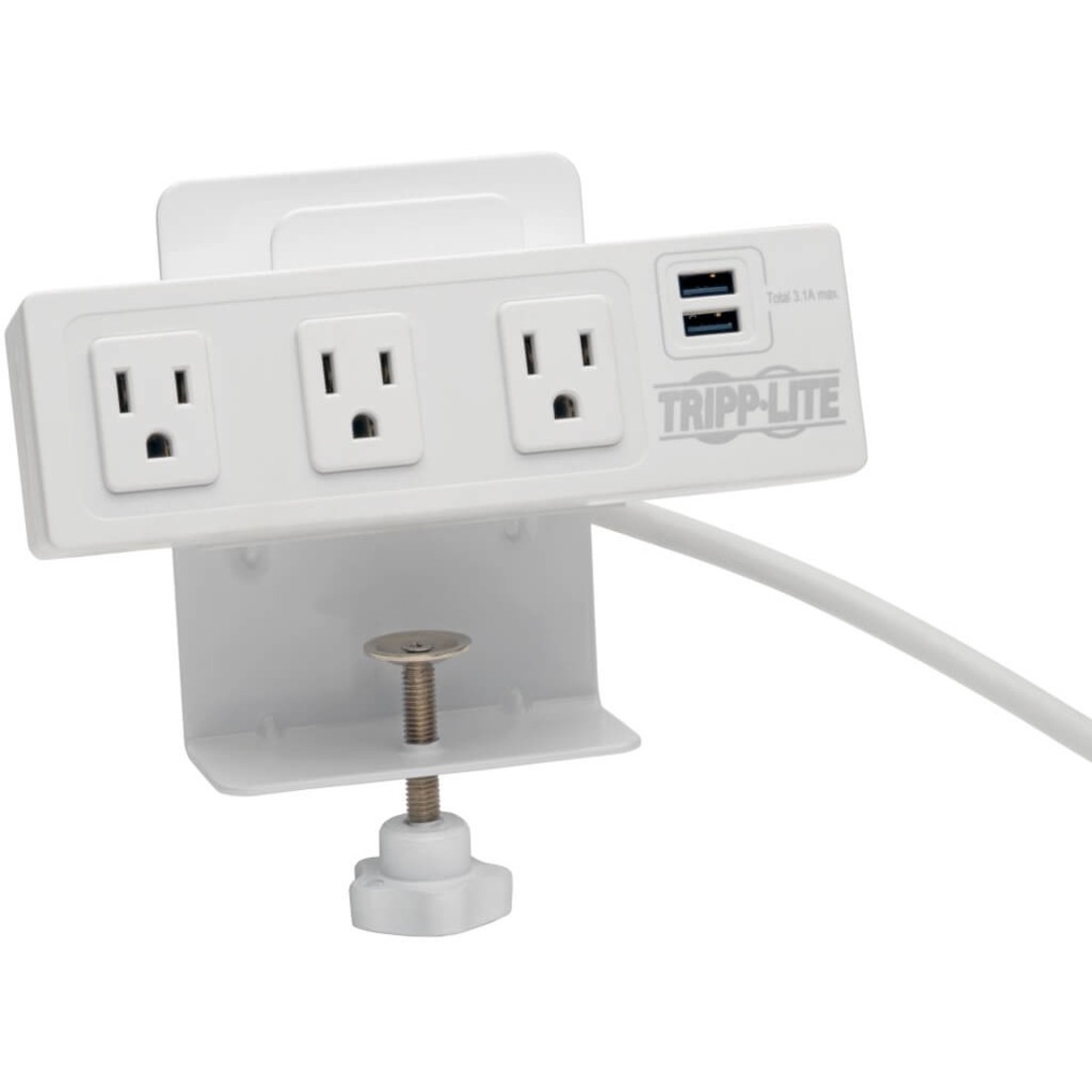Protect It! TLP310USBCW 3-Outlet Surge Suppressor/Protector