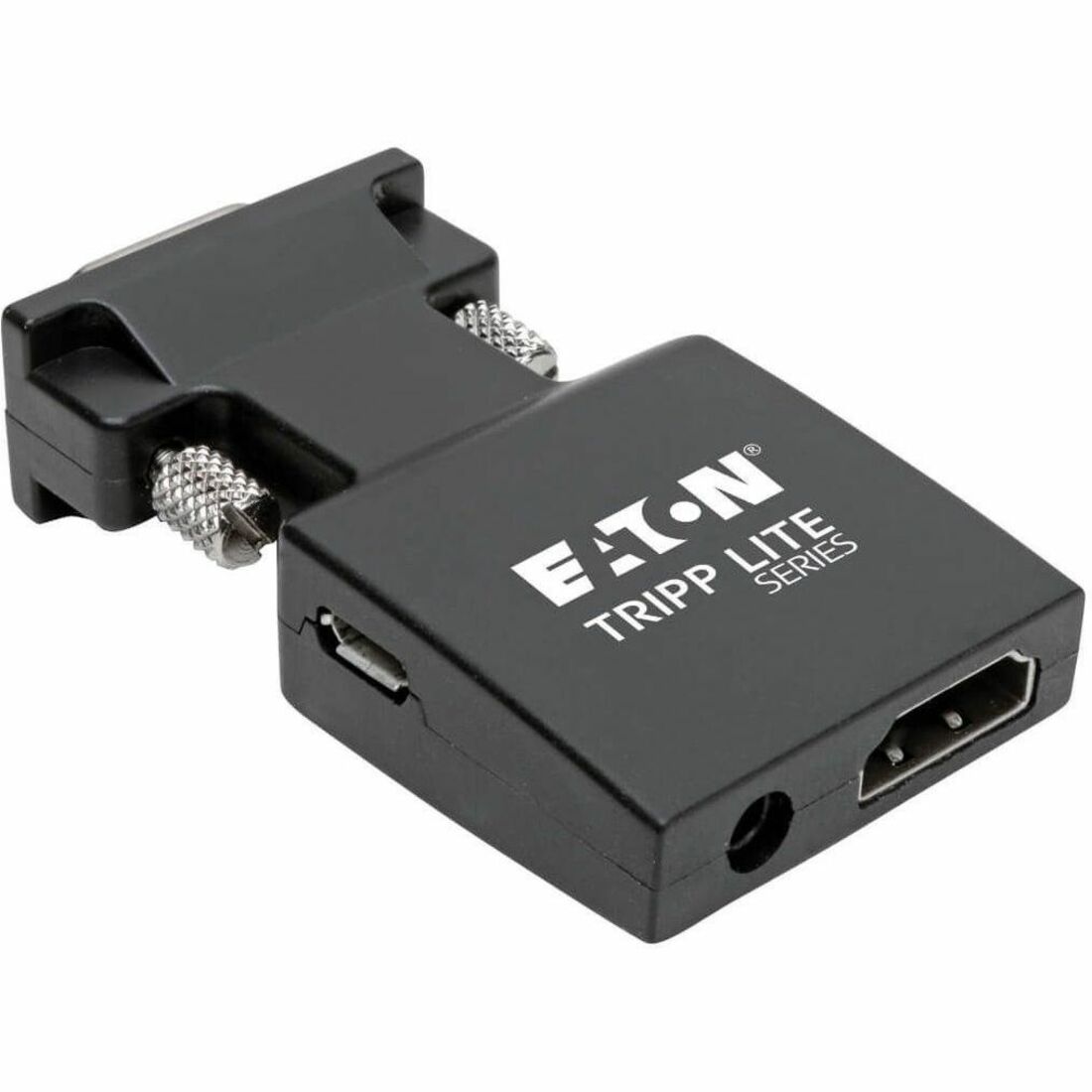HDMI to VGA Active Converter with Audio (F/M), 1920 x 1200 (1080p) @ 60 Hz