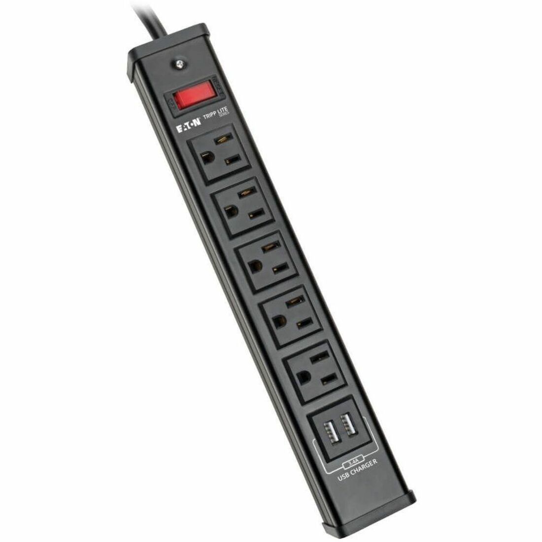 Protect It! TLM526USBB 5-Outlet Surge Suppressor/Protector