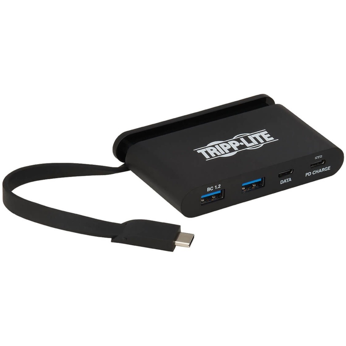 U460-T04-2A2C-1 USB 3.1 C Hub, 5 Gbps, Black