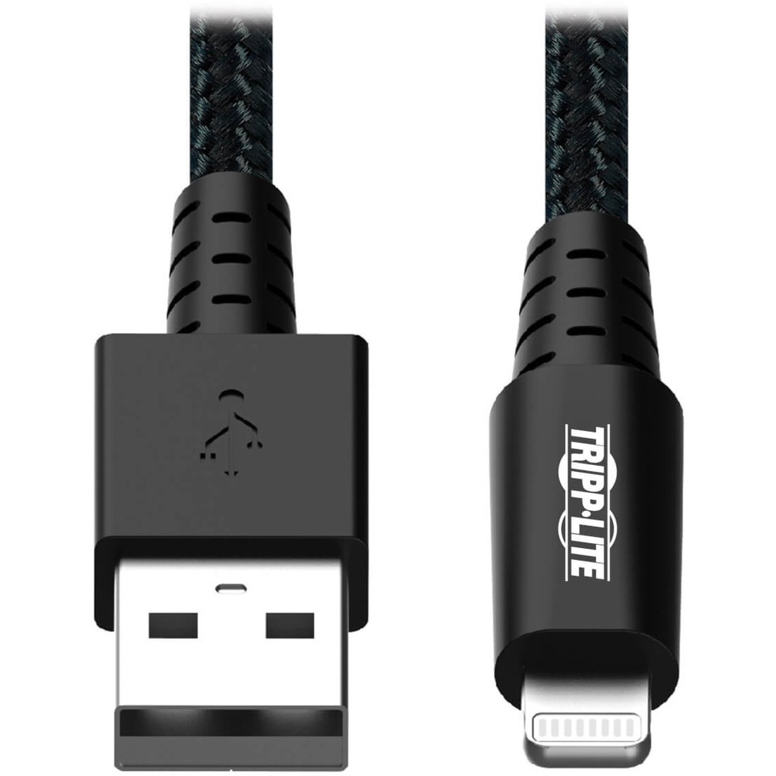 Heavy-Duty USB-A to Lightning Cable (M/M), Gray, 10 ft. (3 m)
