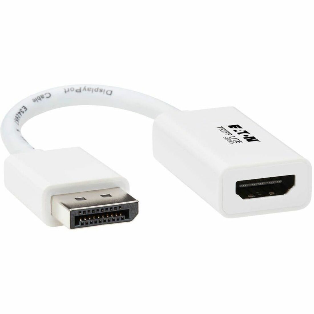 P136-06N-HDR-W DisplayPort to HDMI 4K Adapter - M/F, White