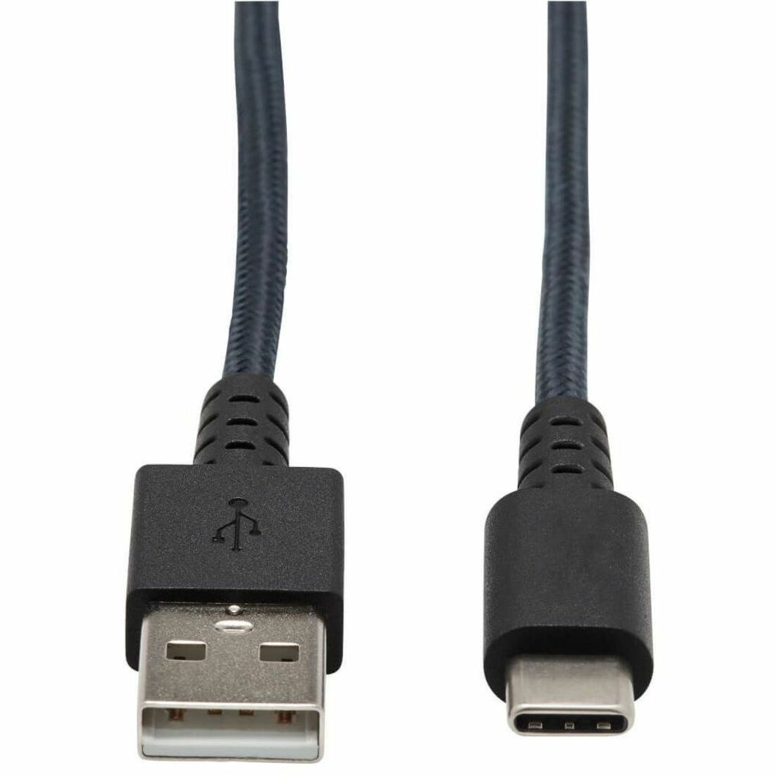 U038-003-GY-MAX Heavy-DutyUSB-A to USB-C Cable (M/M), Gray, 3 ft. (0.9 m)