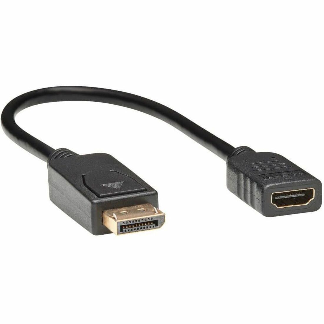 P136-001 DisplayPort to HDMI Video Adapter Converter, M/F, 1 ft., Black