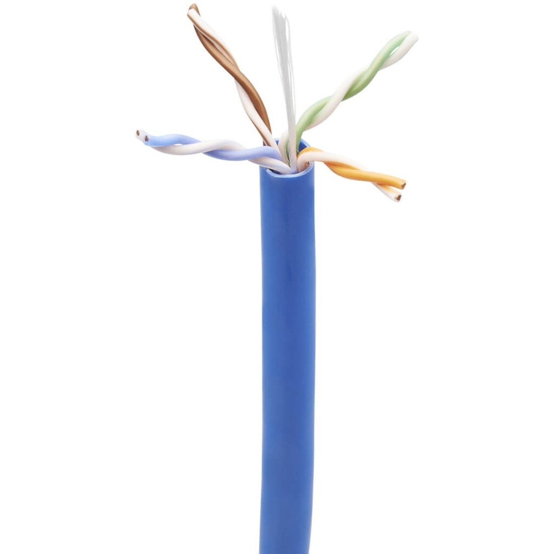 Cat6 Ethernet Cable - CMP-LP 0.5A Plenum, Blue, 1000 ft.