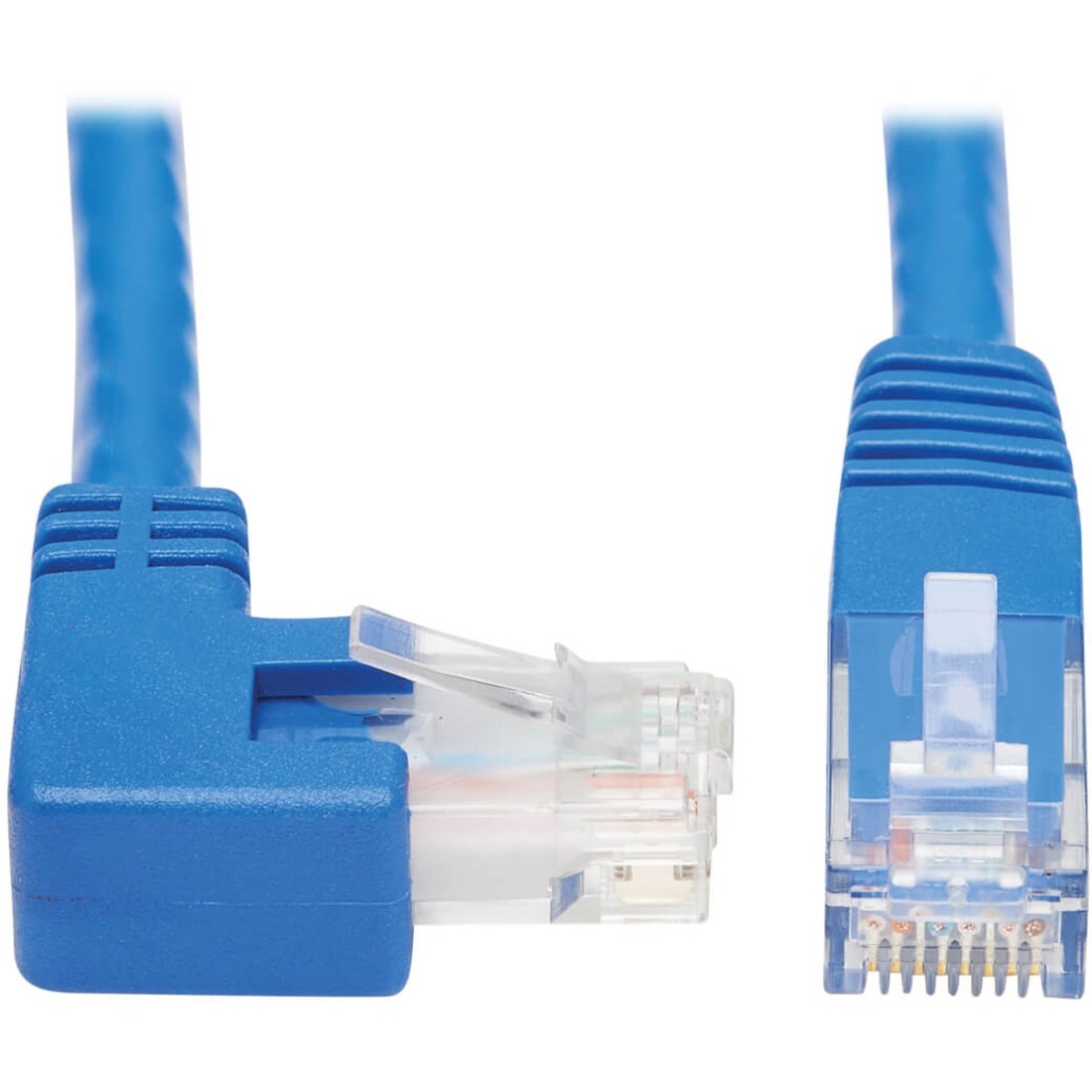 N204-020-BL-RA Right-Angle Cat6 Ethernet Cable - 20 ft., M/M, Blue