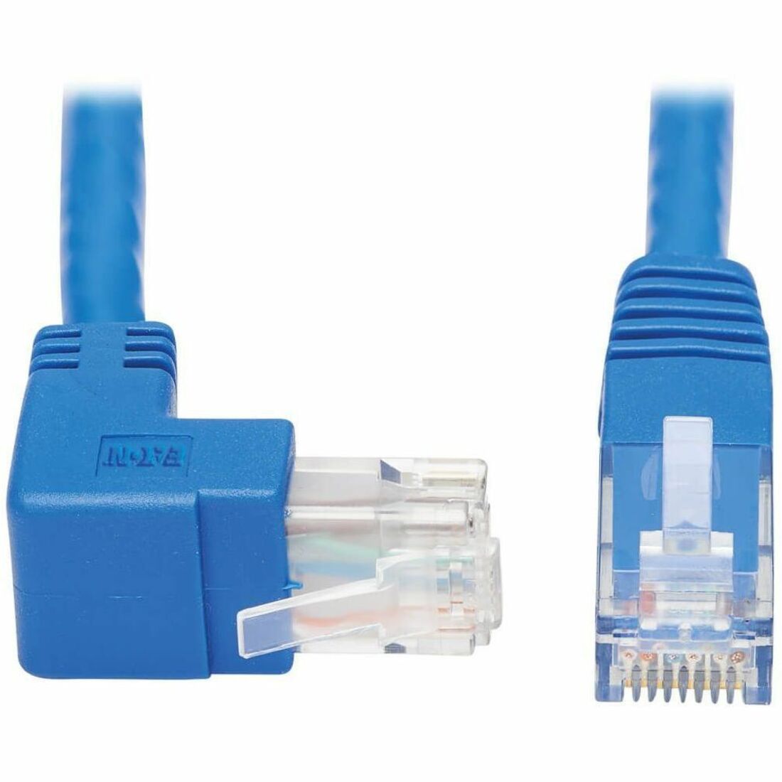 N204-020-BL-UP Up-Angle Cat6 Ethernet Cable - 20 ft., M/M, Blue