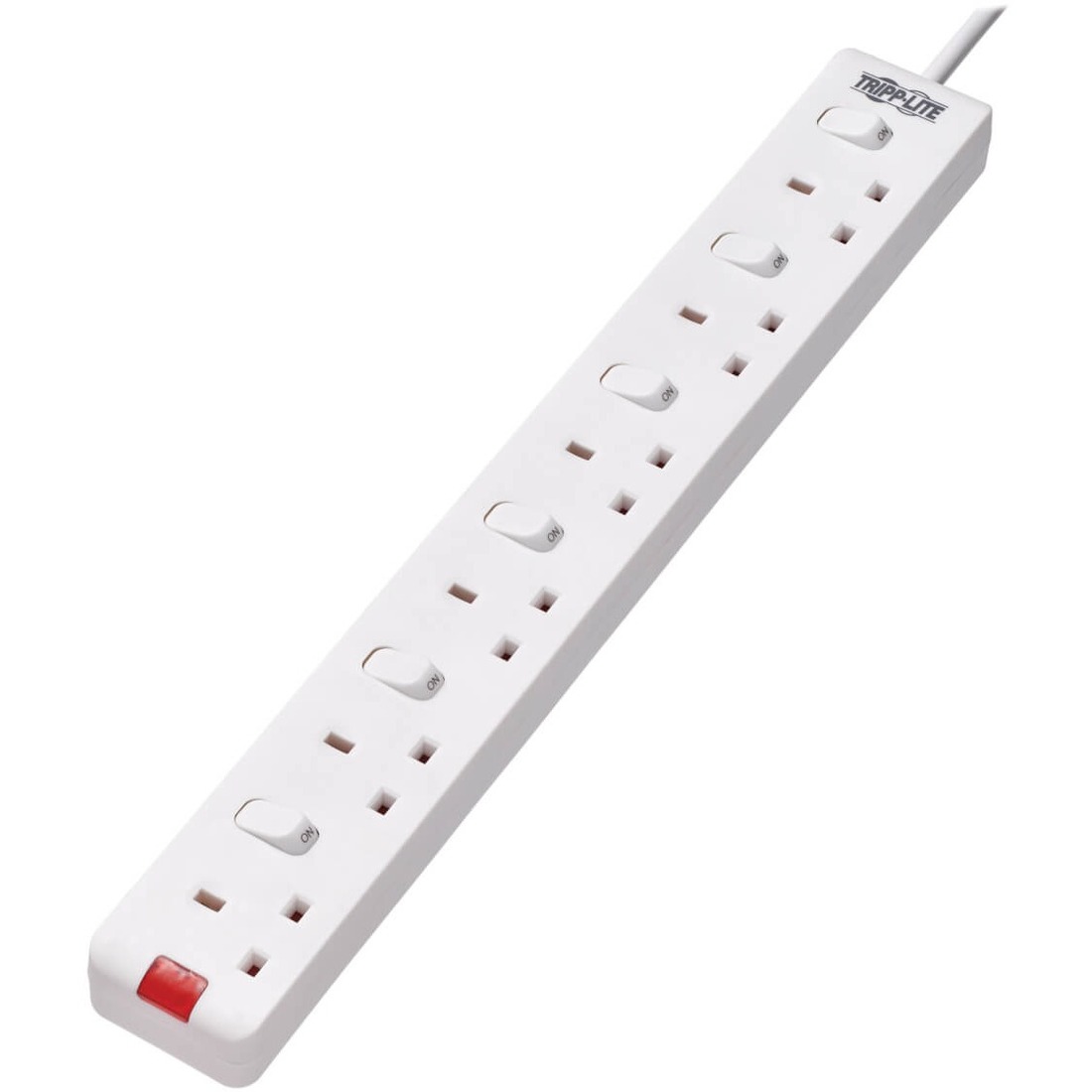 Protect It! PS6B35W 6-Outlets Power Strip