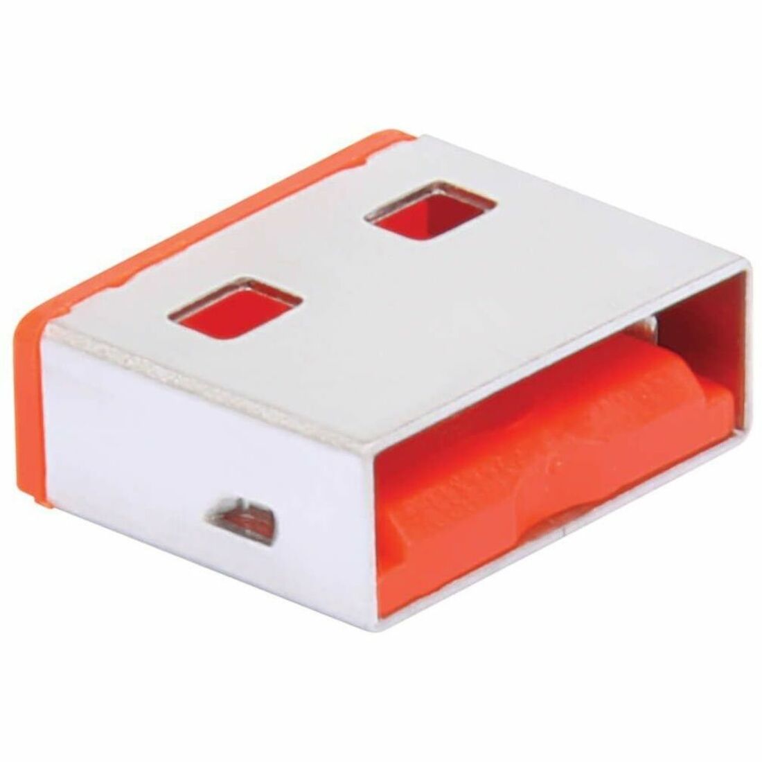 USB-A Port Blockers, Red, 10 Pack