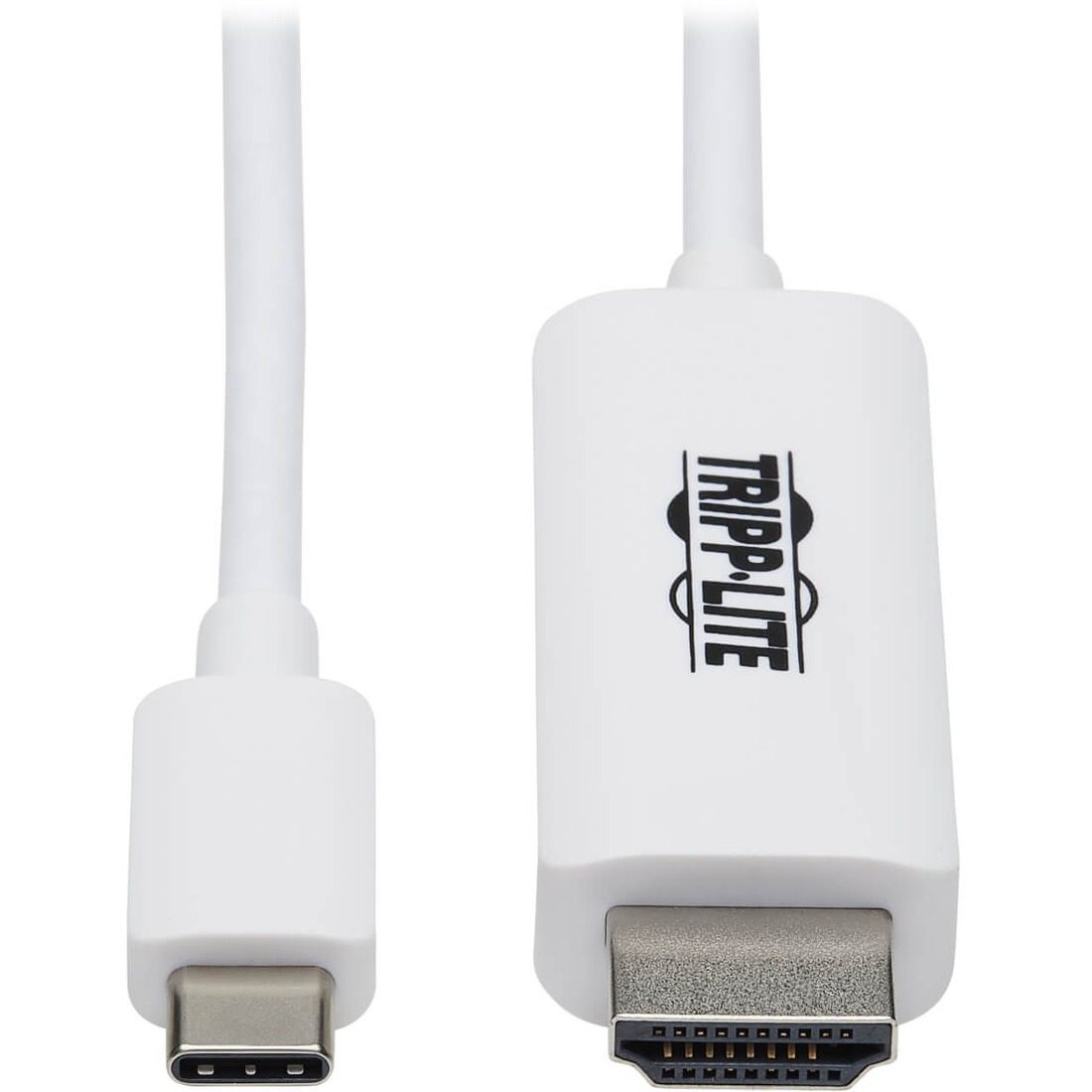U444-006-HWE USB-C to HDMI Adapter Cable, M/M, White, 6 ft.