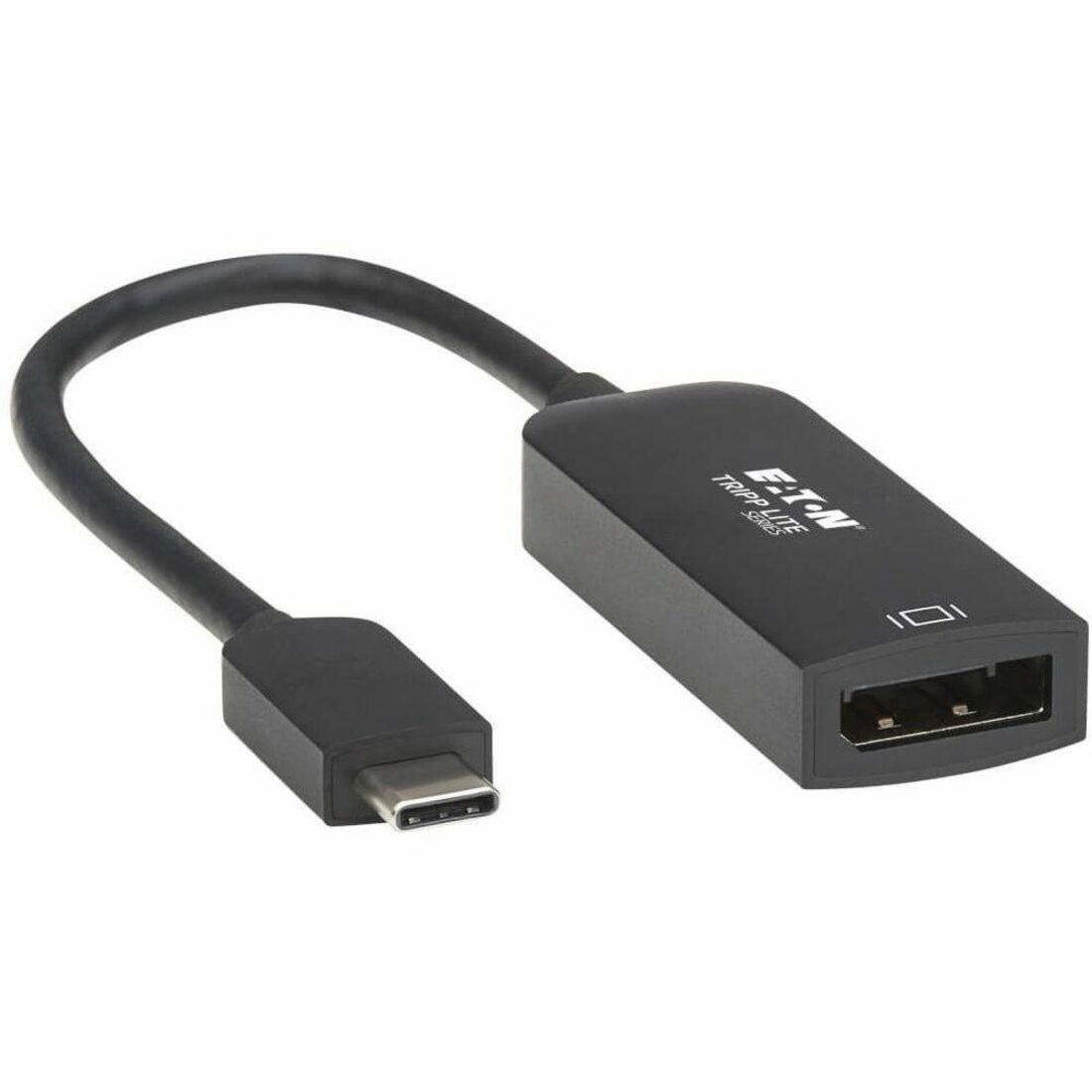 U444-06N-DP8B USB-C to DisplayPort Adapter Cable, M/F, Black, 6 in.