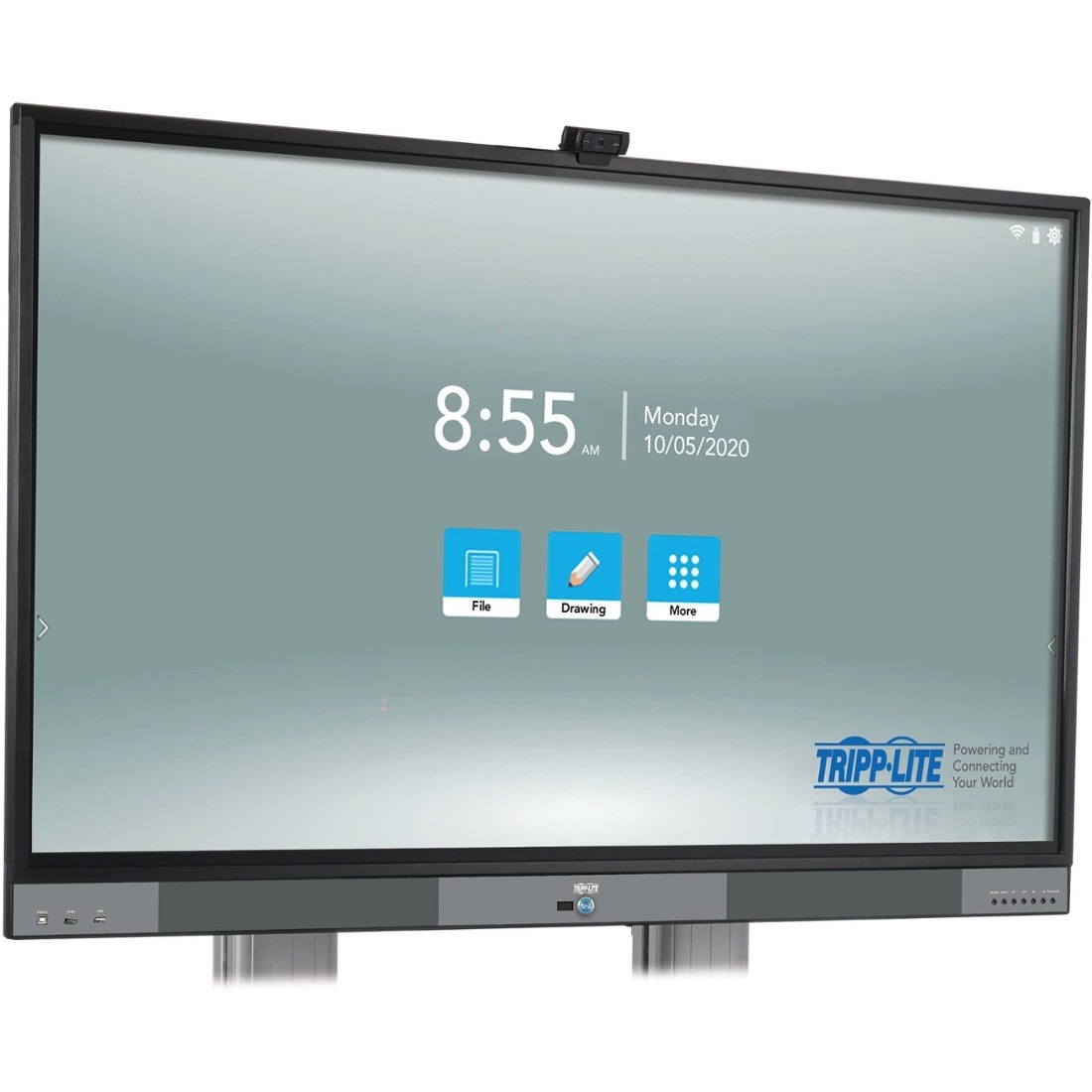 Interactive Flat-Panel Touchscreen Display, 4K @ 60 Hz, UHD, 55 in.